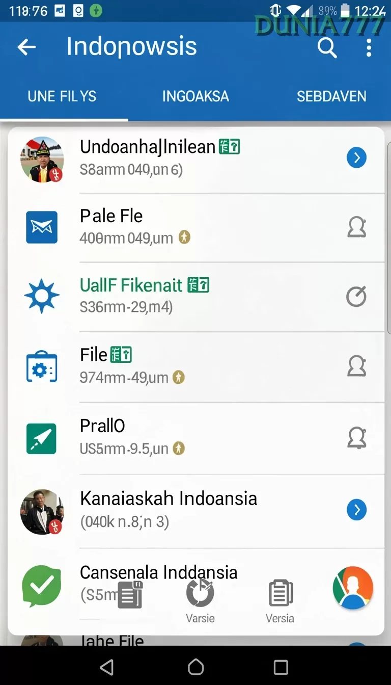 Cuplikan layar DEWAJITU — pengaturan akun