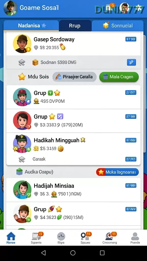 Cuplikan layar MT661 — pengaturan akun
