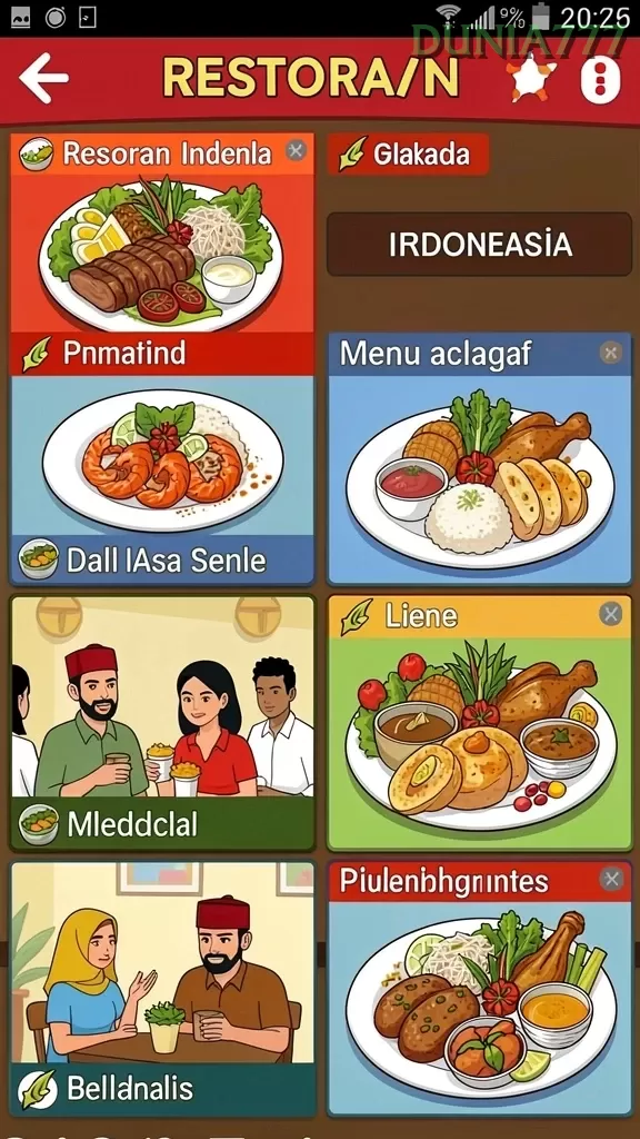 Cuplikan layar YOWESTOGEL — aktivitas